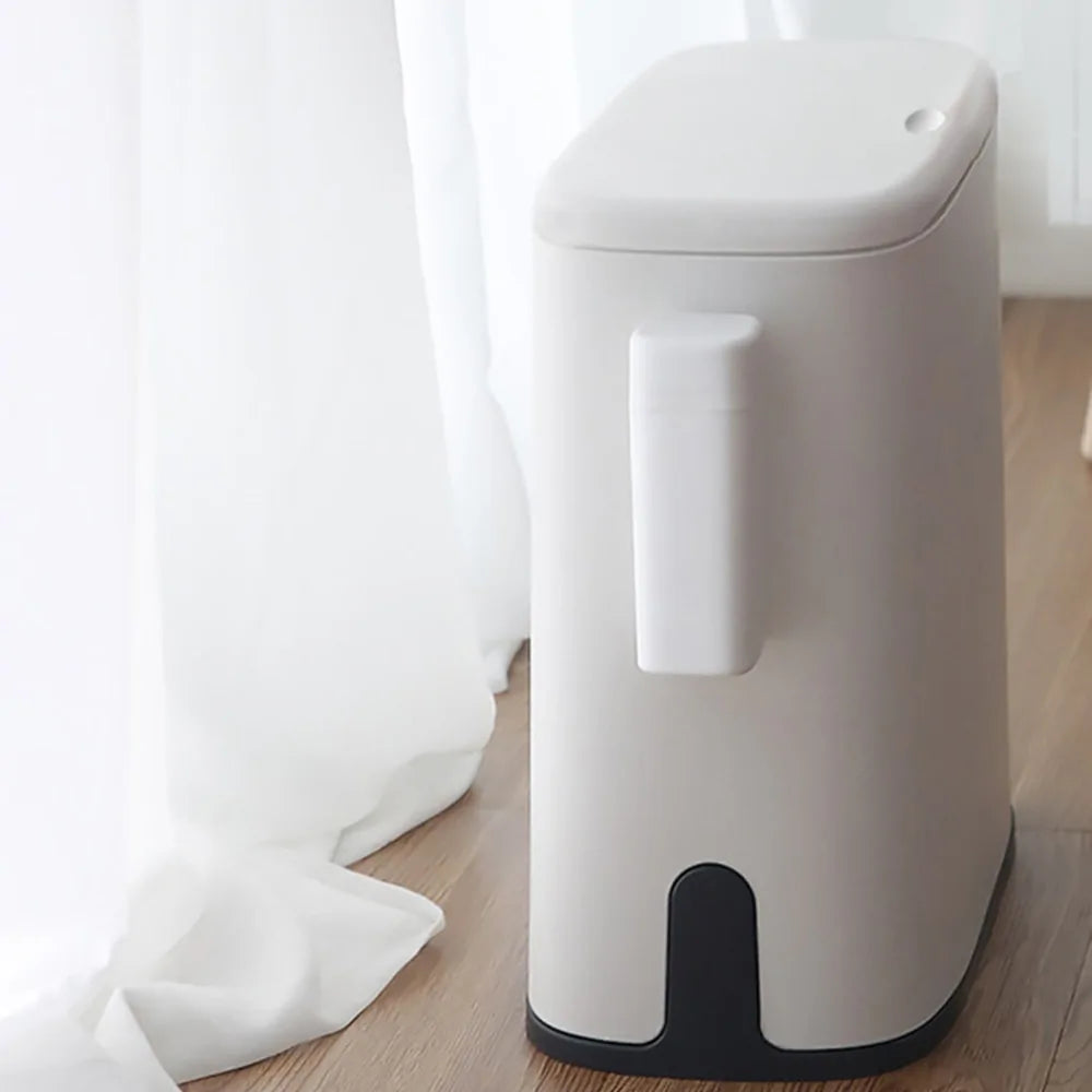 Narrow Electric Trash Can
