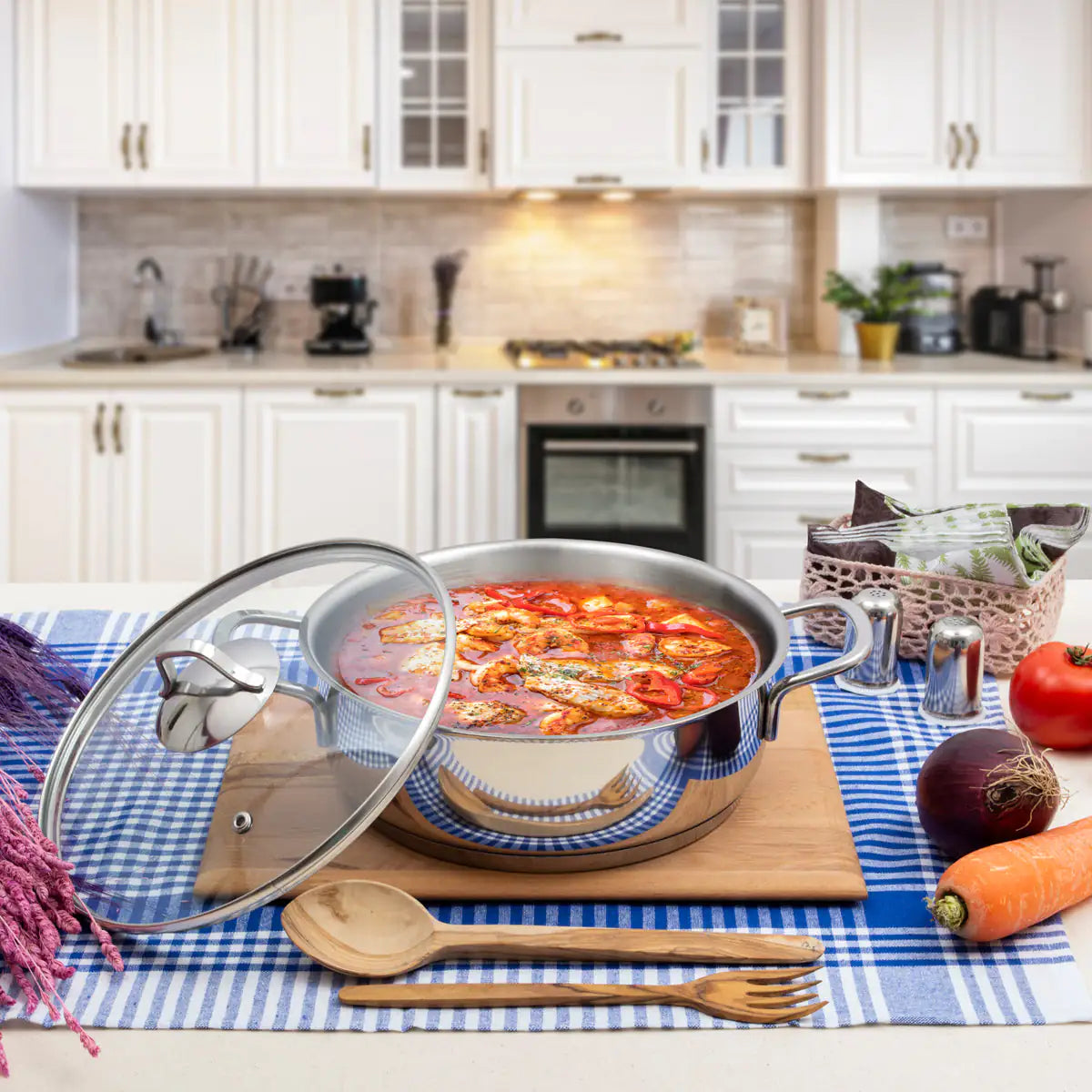 Stainless Steel Saute Pan