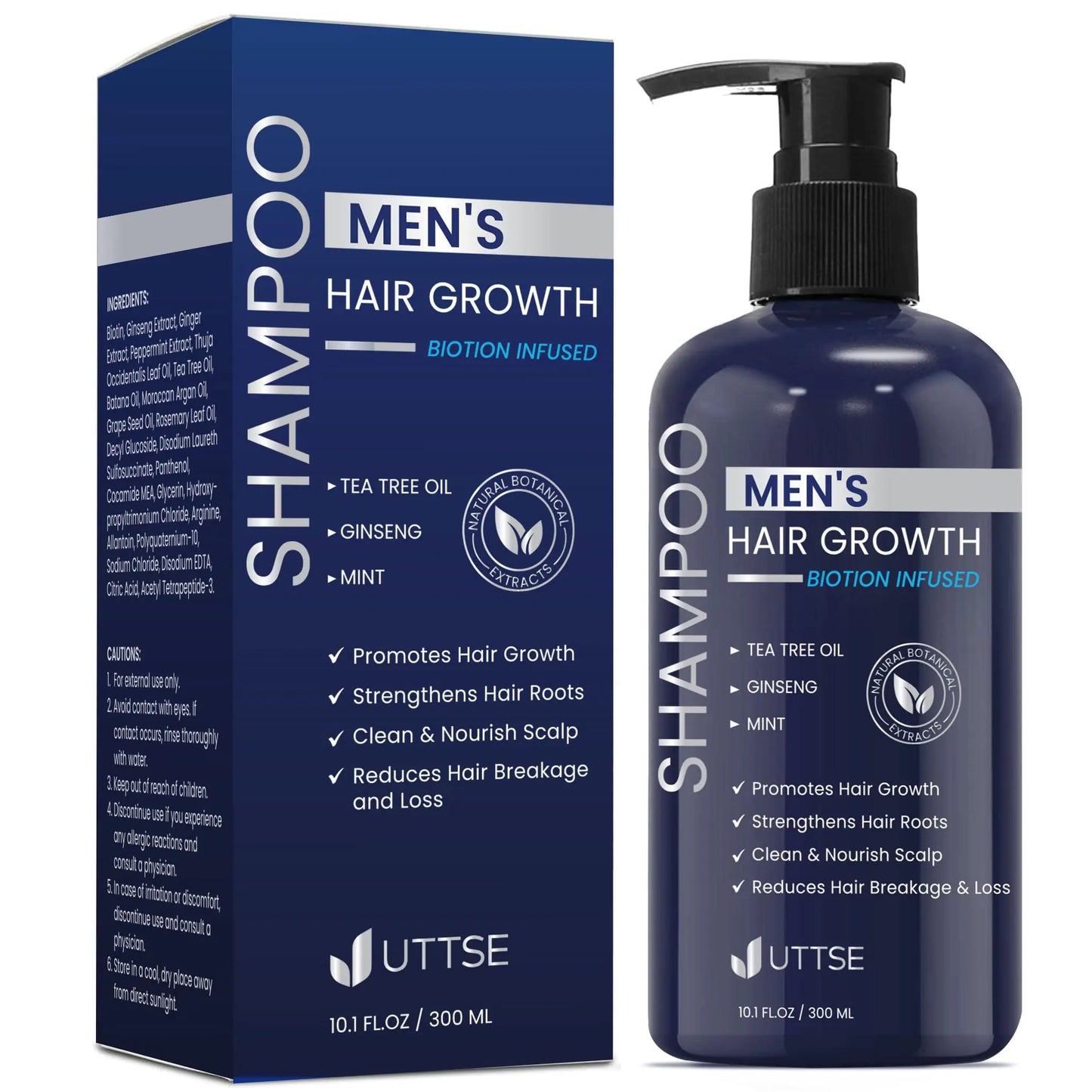 Men's Biotin Hair Growth Shampoo