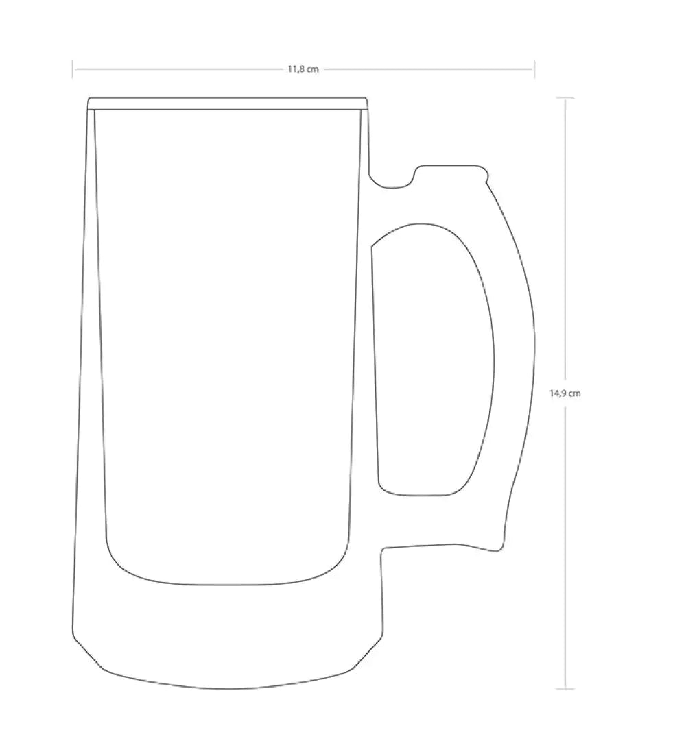 Beer Glasses with Handle