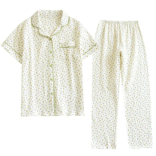 Shanghai Story Women's Cotton Pajamas Set
