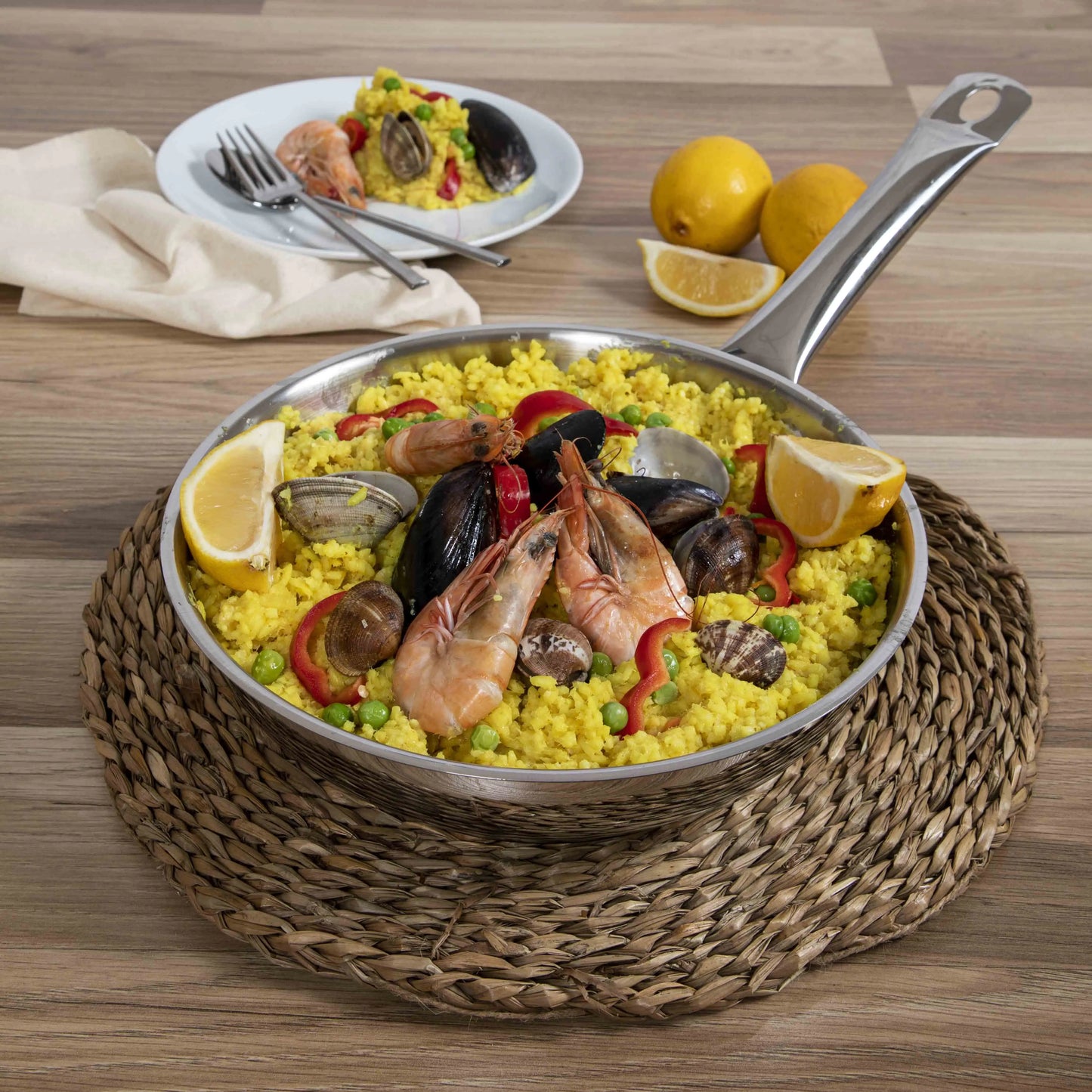 Stainless Steel Frying Pan