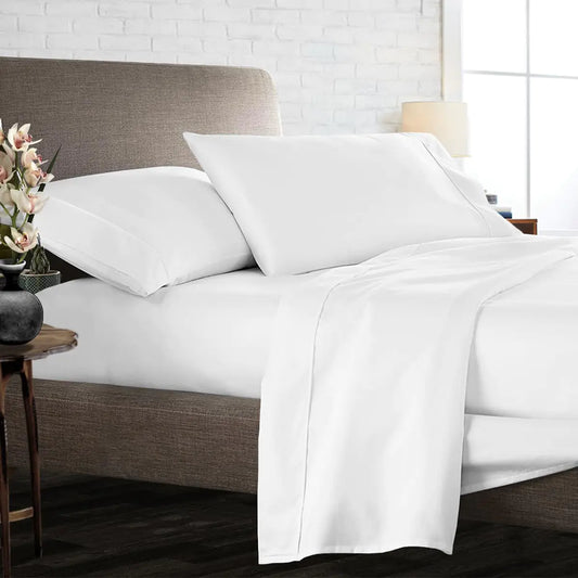 5 Piece Egyptian Cotton King Sheets Split